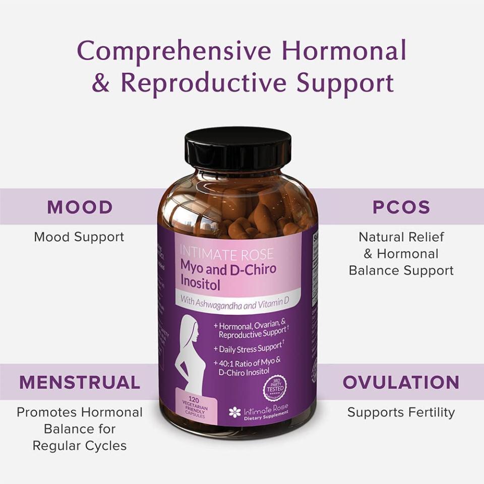 💗 Myo-Inositol + D-Chiro Inositol – Equilibrio Hormonal y Fertilidad Femenina